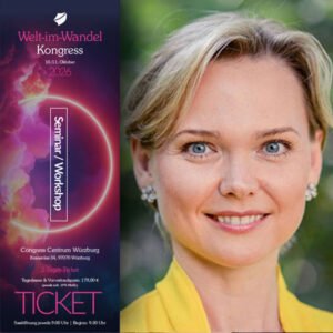 Jana Haas - ,,Raus aus dem Stress – zurück in deine göttliche Balance“ (10.30 – 13.00 Uhr)